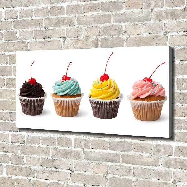 Bild auf leinwand Cupcakes