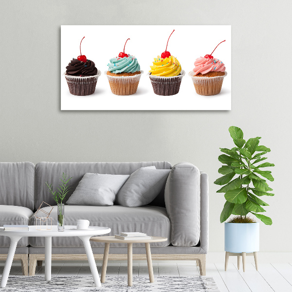 Bild auf leinwand Cupcakes