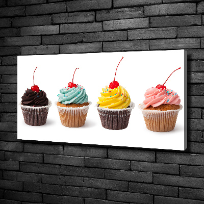 Bild auf leinwand Cupcakes