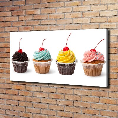 Bild auf leinwand Cupcakes