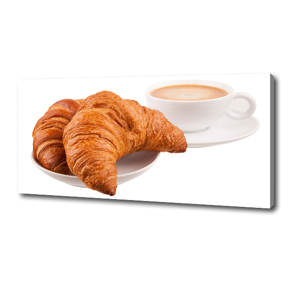 Fotobild Croissants und Kaffee