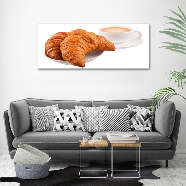 Fotobild Croissants und Kaffee