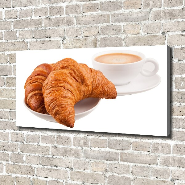Fotobild Croissants und Kaffee