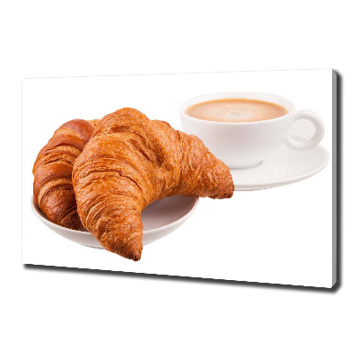 Fotobild Croissants und Kaffee