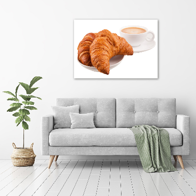 Fotobild Croissants und Kaffee