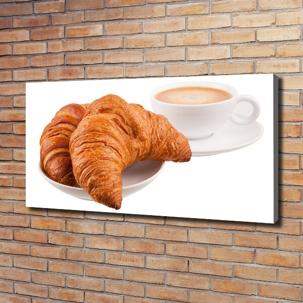 Fotobild Croissants und Kaffee