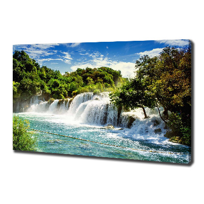 Fotobild Krka-Wasserfall