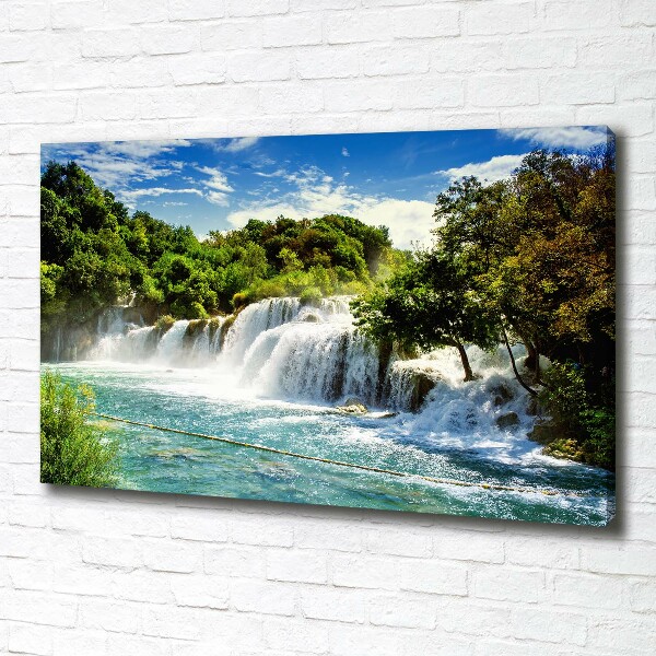 Fotobild Krka-Wasserfall