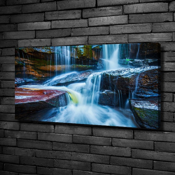 Wandbild Tropischer Wasserfall