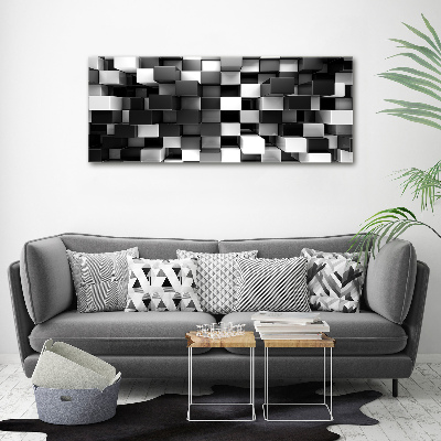 Wandbild Würfelabstraktion