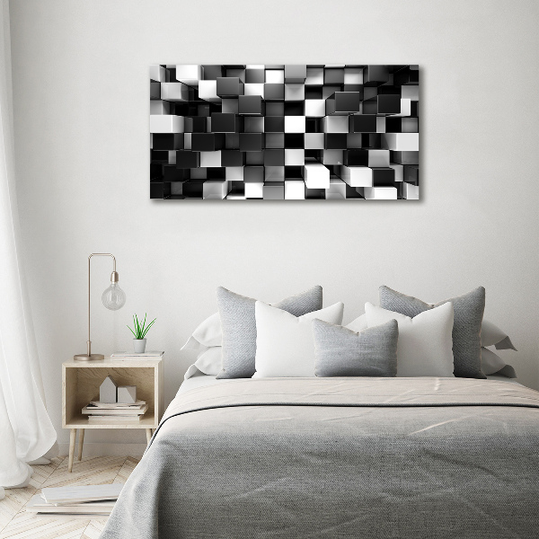 Wandbild Würfelabstraktion