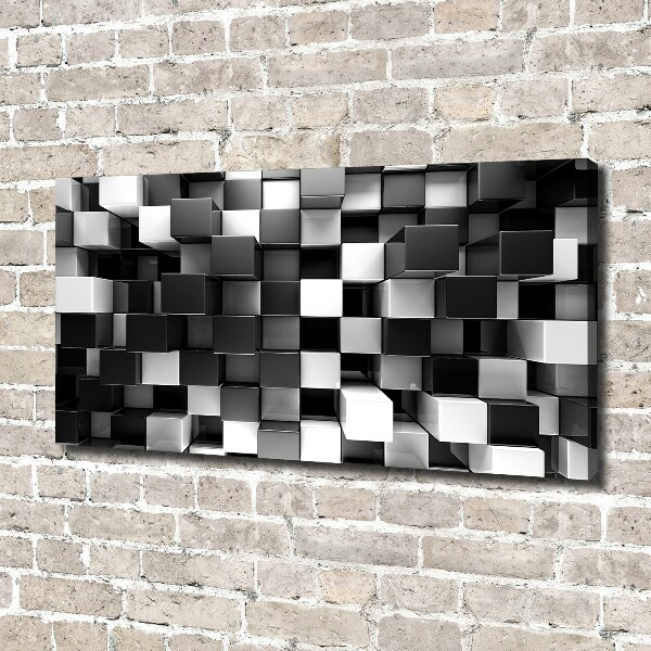 Wandbild Würfelabstraktion