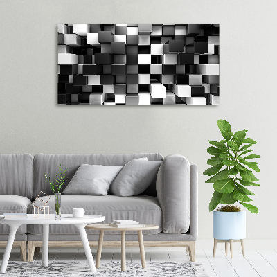 Wandbild Würfelabstraktion