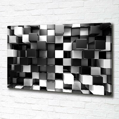 Wandbild Würfelabstraktion