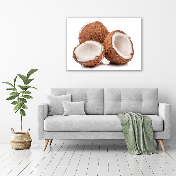 Wandbild Kokosnuss