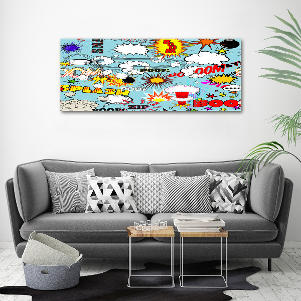 Bild auf leinwand Comics