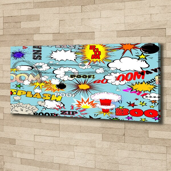 Bild auf leinwand Comics