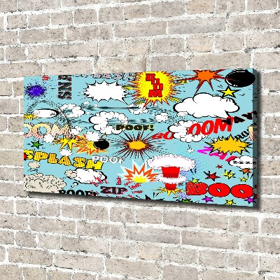 Bild auf leinwand Comics