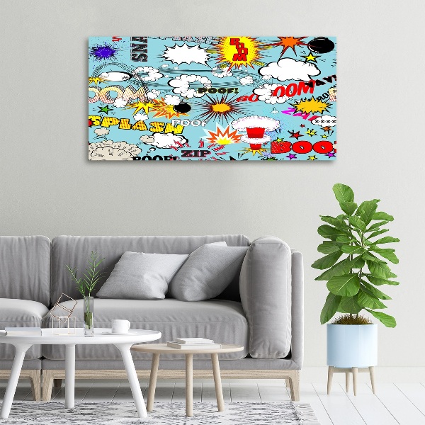 Bild auf leinwand Comics