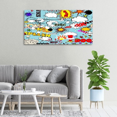 Bild auf leinwand Comics