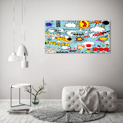 Bild auf leinwand Comics