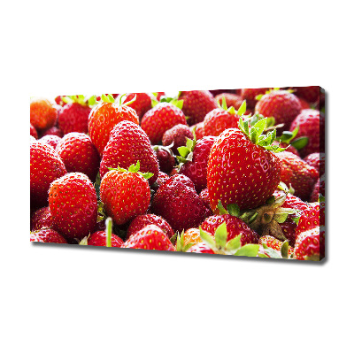 Bild auf leinwand Erdbeeren