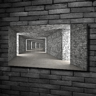 Wandbild Ziegeltunnel