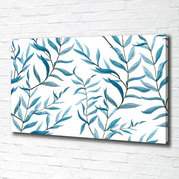 Wandbild Blätter