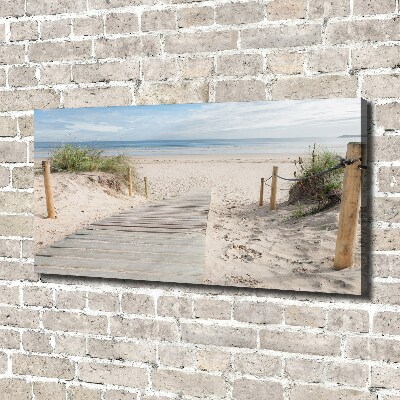 Bild auf leinwand Strand