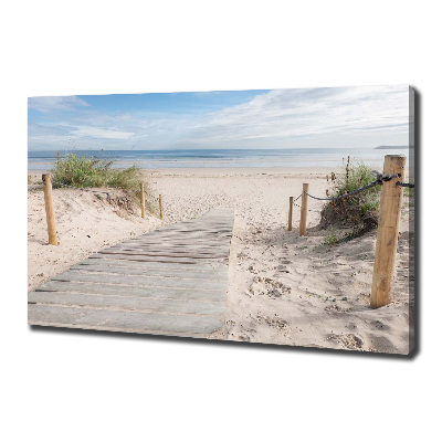 Bild auf leinwand Strand