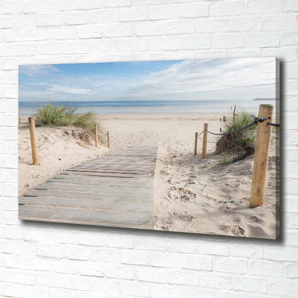 Bild auf leinwand Strand