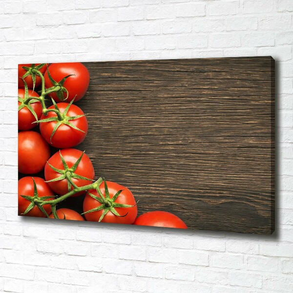 Wandbild Tomaten auf Holz