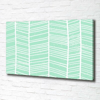 Wandbild Fischgrätmuster