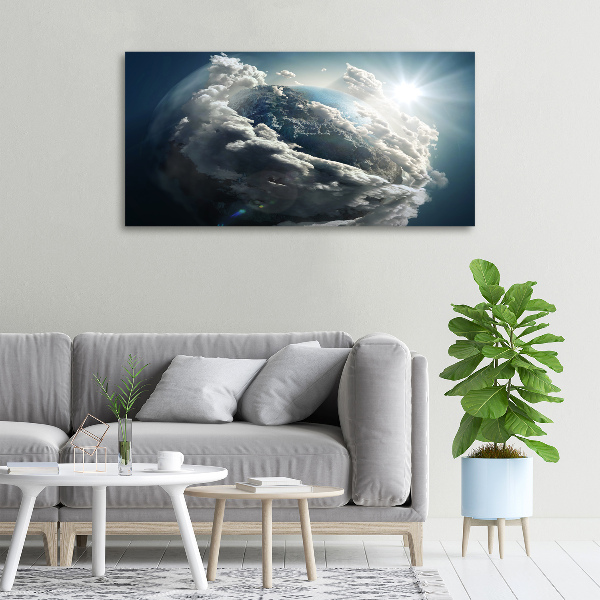 Wandbild Planet Erde