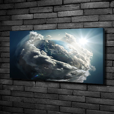 Wandbild Planet Erde