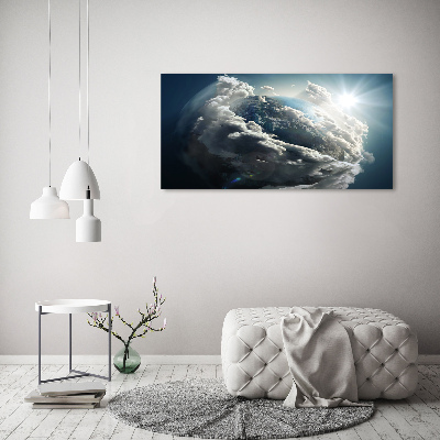 Wandbild Planet Erde