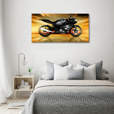 Bild auf leinwand Motorrad
