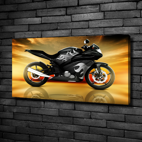 Bild auf leinwand Motorrad
