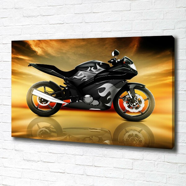 Bild auf leinwand Motorrad