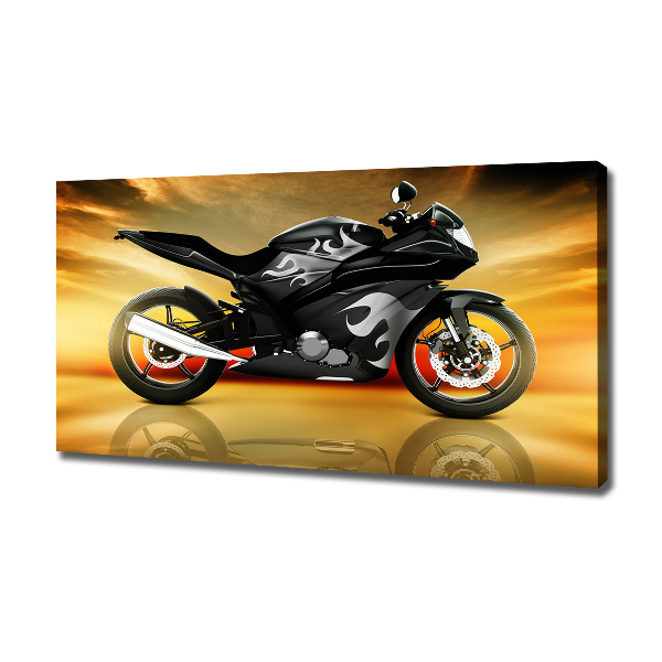 Bild auf leinwand Motorrad