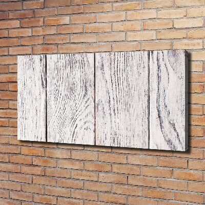 Wandbild Holzwand
