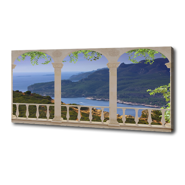 Fotobild Blick auf die Bucht