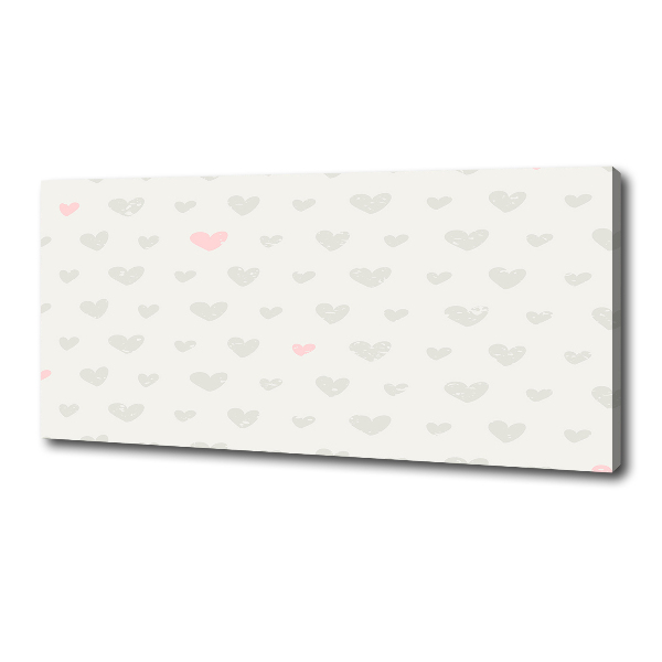 Bild auf leinwand Herz-Hintergrund