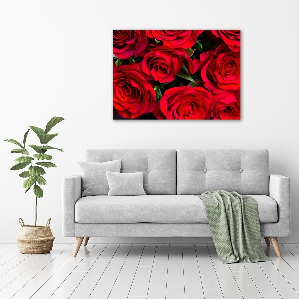 Bild auf leinwand Rote Rosen