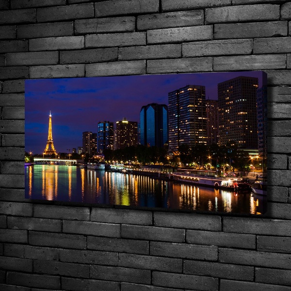 Bild auf leinwand Paris bei Nacht