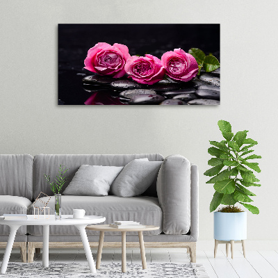 Wandbild Rosa Rosen