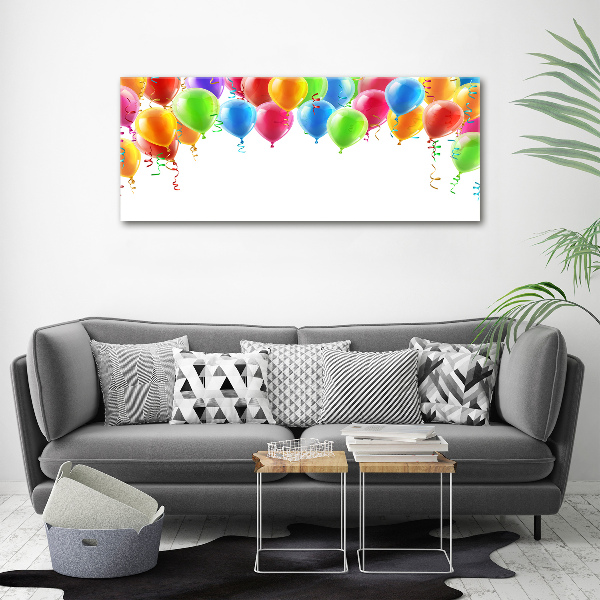Wandbild Bunte Luftballons