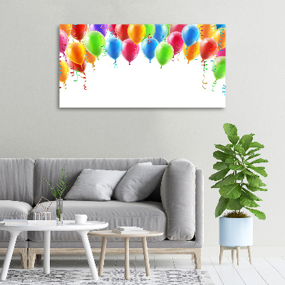 Wandbild Bunte Luftballons