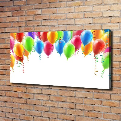 Wandbild Bunte Luftballons