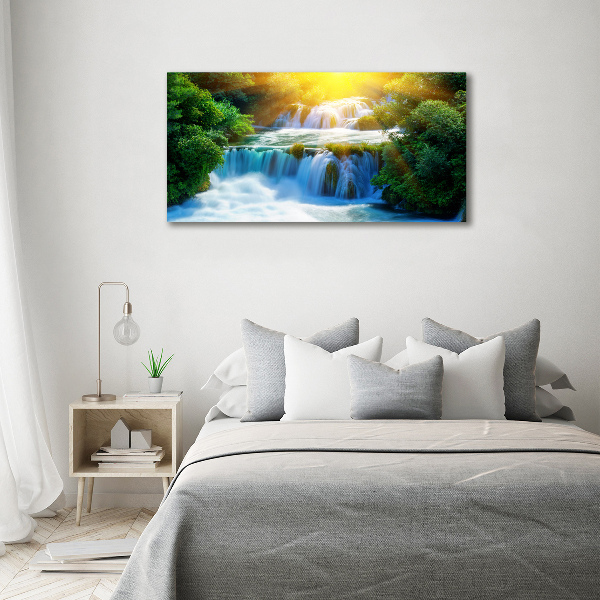 Wandbild Krka-Wasserfall